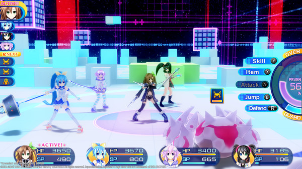 KHAiHOM.com - Superdimension Neptune VS Sega Hard Girls