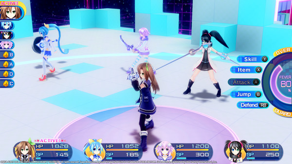 KHAiHOM.com - Superdimension Neptune VS Sega Hard Girls