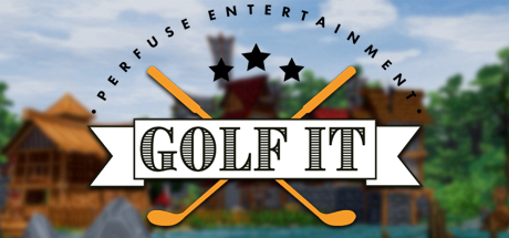 Steam header art for Golf It!