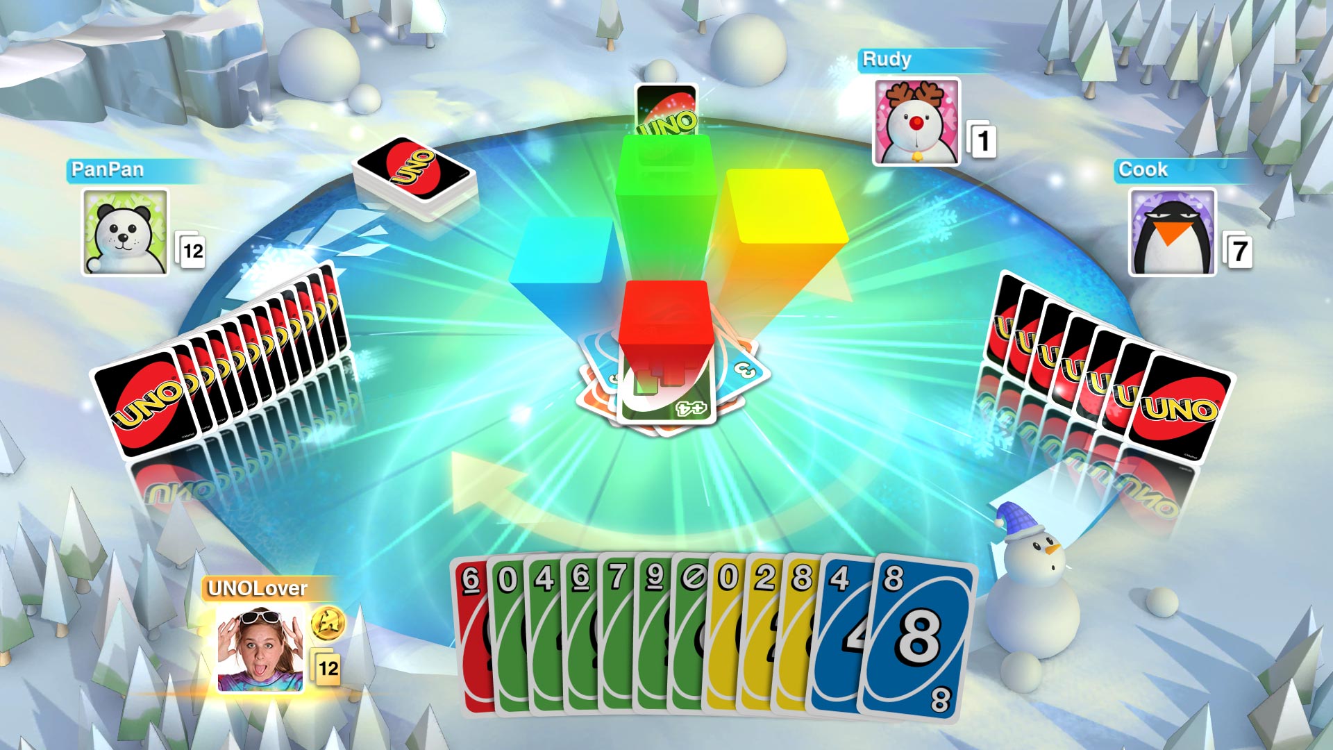 Uno - Winter Theme Featured Screenshot #1