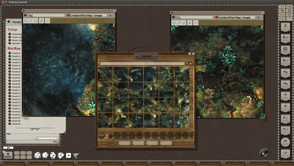 Fantasy Grounds -  Black Scroll Games - Forest of Fallen Giants (Map Pack)