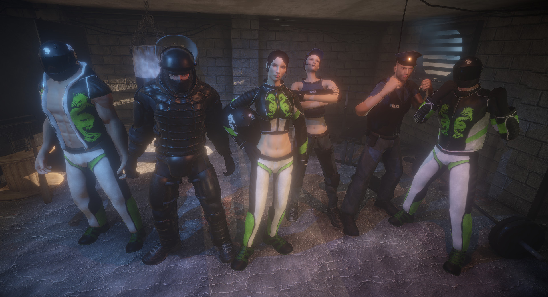 Street Warriors Online: Police & Bikers (Skin Pack) Featured Screenshot #1