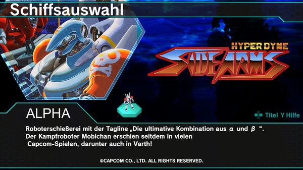 DARIUSBURST Chronicle Saviours Side Arms Hyper Dyne PS Vita Screenshot 1