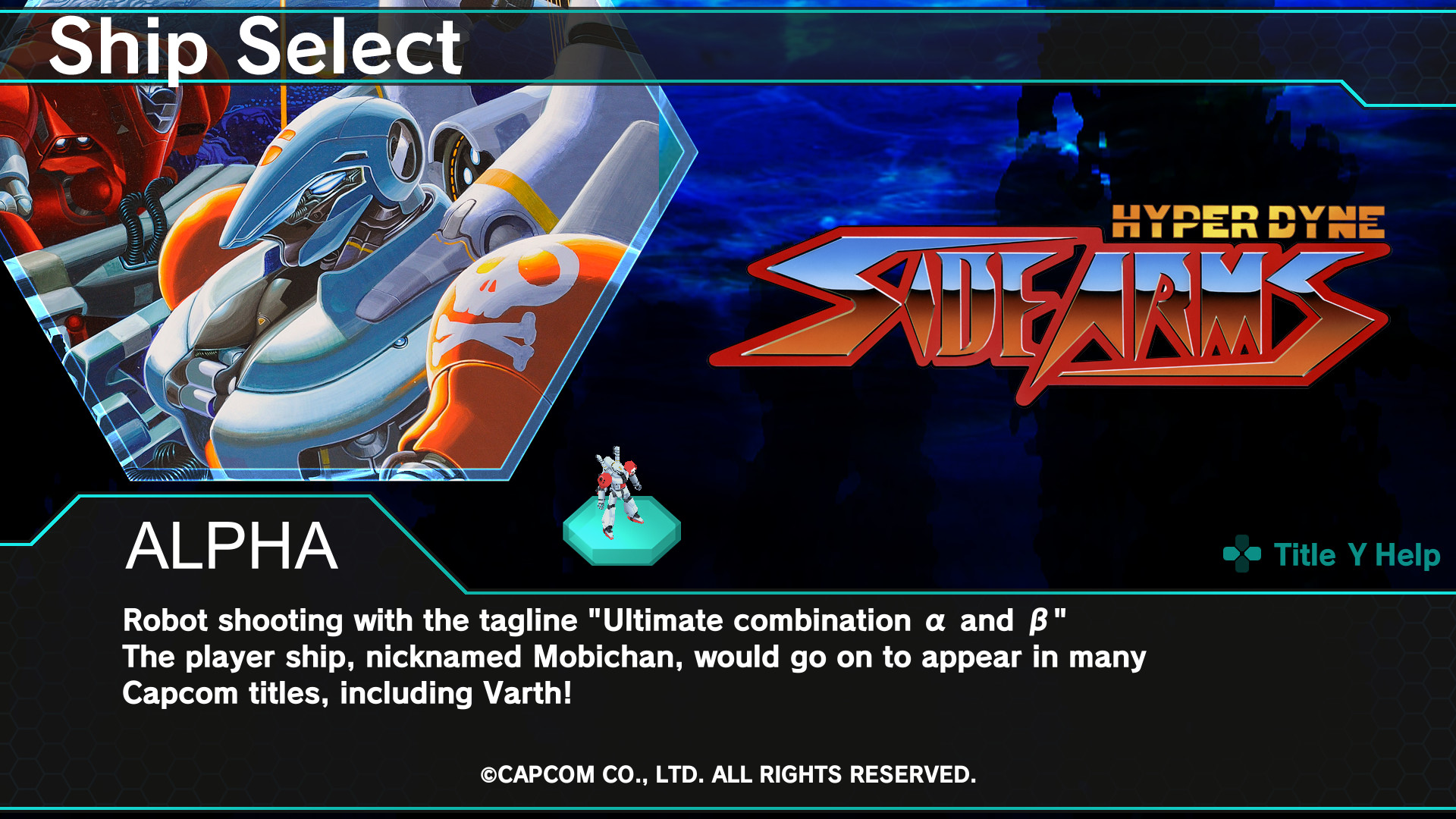 DARIUSBURST Chronicle Saviours - Side Arms Hyper Dyne Featured Screenshot #1