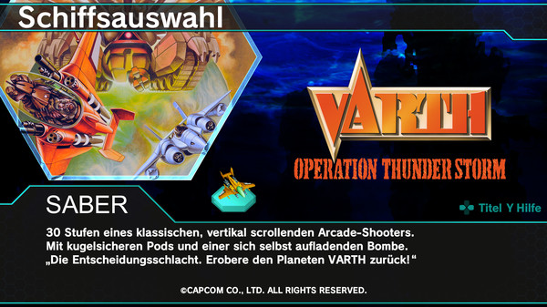 DARIUSBURST Chronicle Saviours Varth Operation Thunderstorm PS Vita Screenshot 1