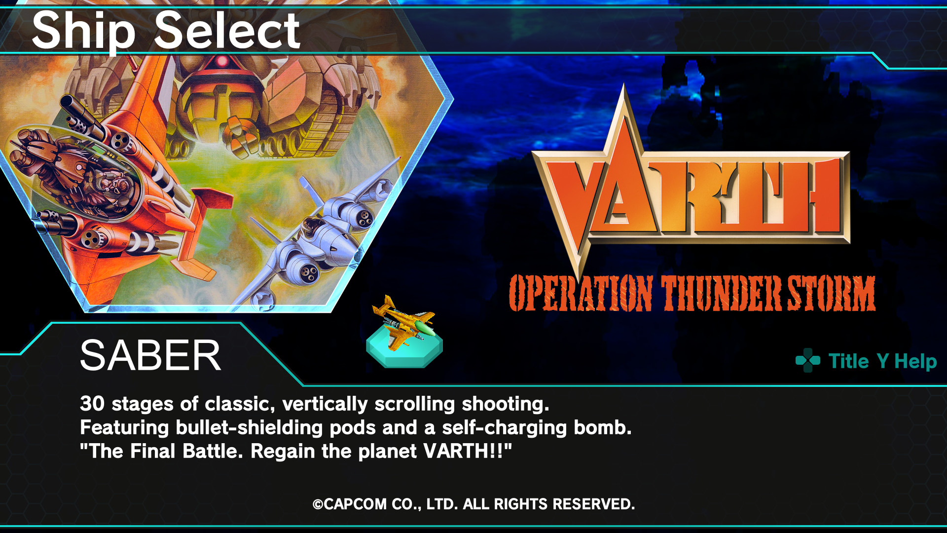 DARIUSBURST Chronicle Saviours - Varth: Operation Thunderstorm Featured Screenshot #1