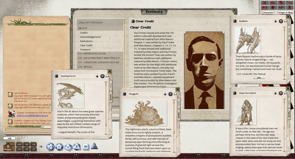 Fantasy Grounds - Call of Cthulhu 7th Edition (Ruleset)