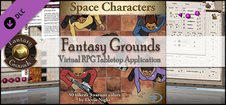 Fantasy Grounds - Space Characters (Token Pack) Header Image