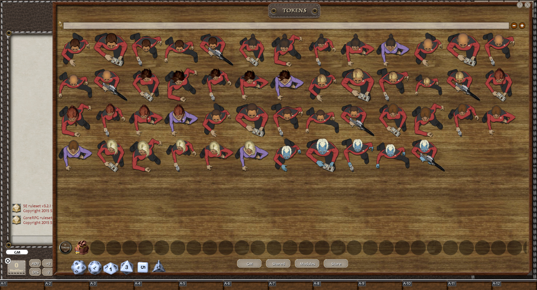 Fantasy Grounds - Space Characters (Token Pack) Featured Screenshot #1