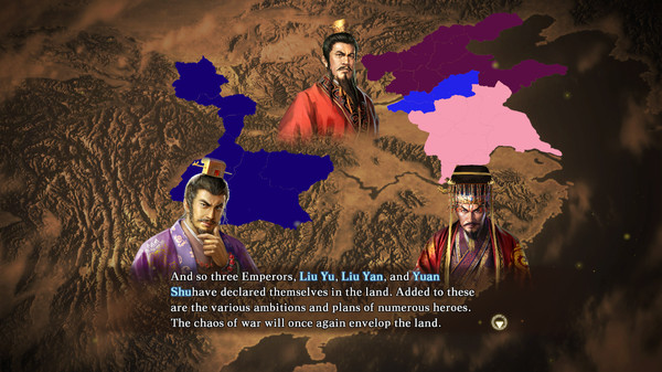 RTK13 - Best scenario for "RTK" (Asia): "Battle for the Han Court" 『三國志』シナリオ案最優秀作品(アジア) 「漢室三分戦」