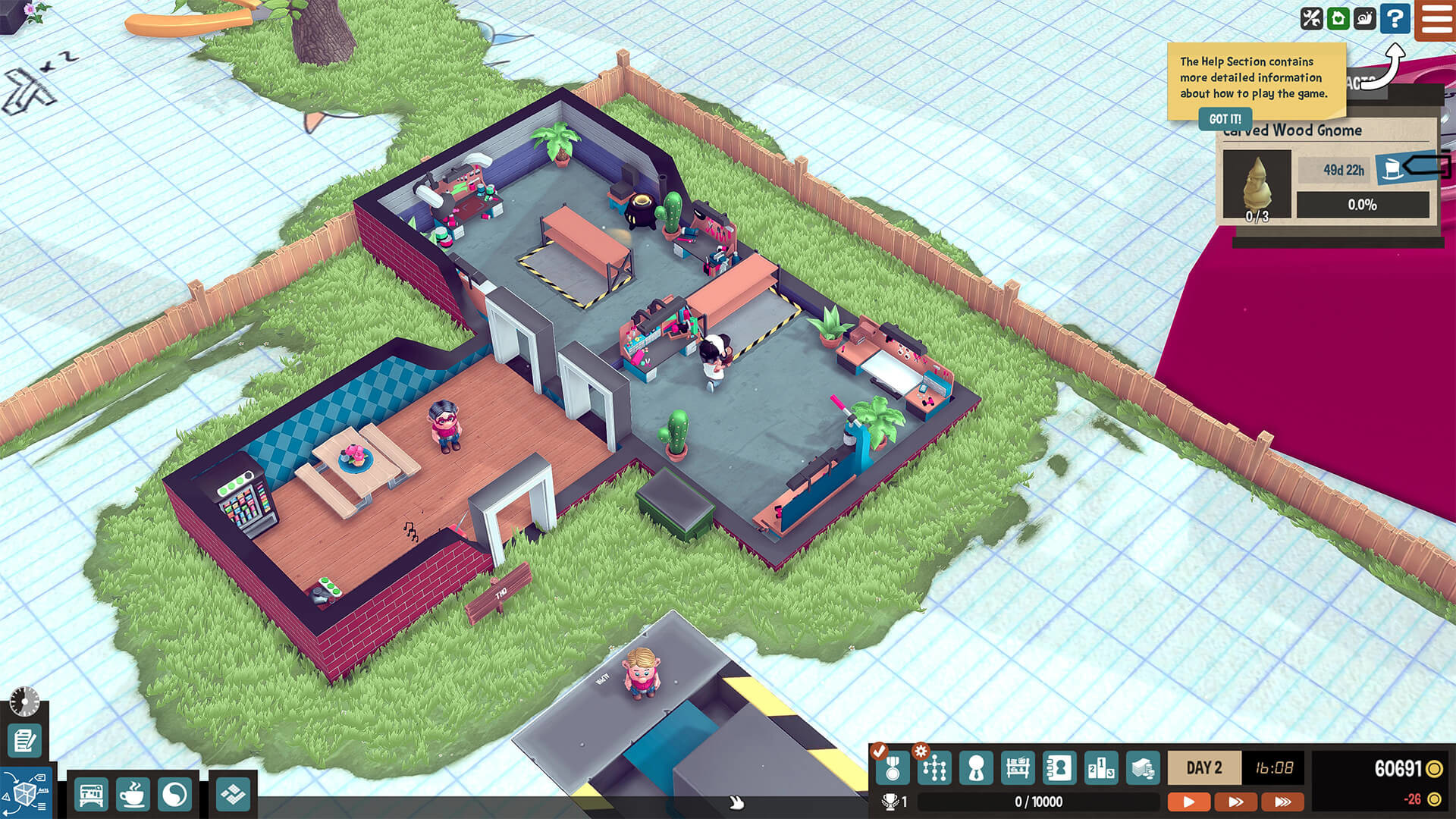 Screenshot de Little Big Workshop