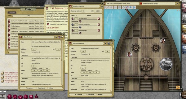 Fantasy Grounds - Islands of Plunder: Raid on the Emperor's Hand (PFRPG)