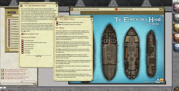 Fantasy Grounds - Islands of Plunder: Raid on the Emperor's Hand (PFRPG)