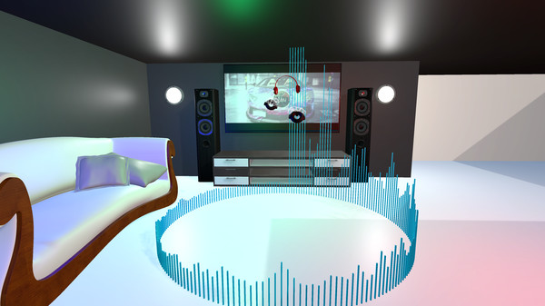 Screenshot z VR Home