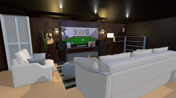 Screenshot z VR Home