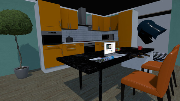 Screenshot z VR Home