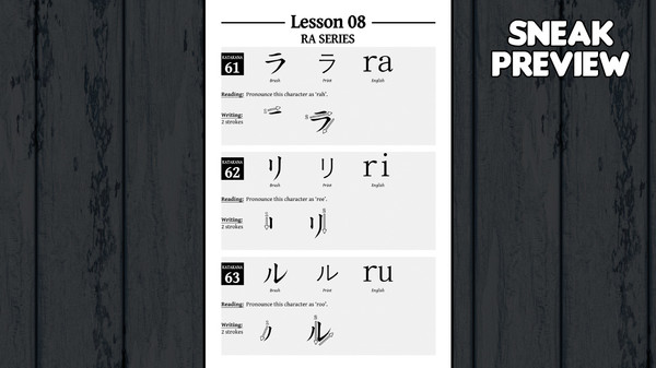 Learn Japanese To Survive! Katakana War - Study Guide screenshot 3