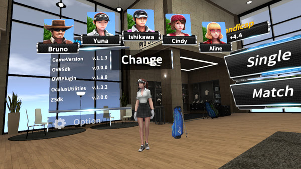 Screenshot z VR Golf Online Screenshot z VR Golf Online
