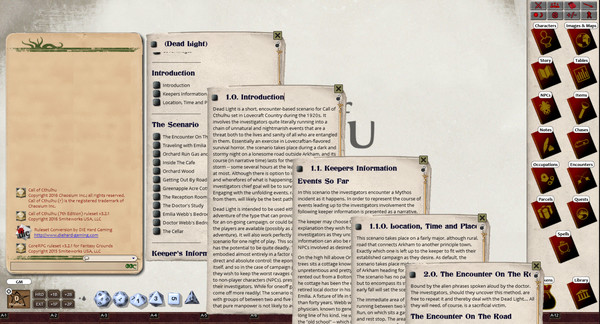 Fantasy Grounds - Dead Light (CoC7E)