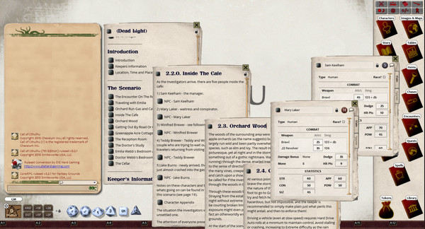 Fantasy Grounds - Dead Light (CoC7E)