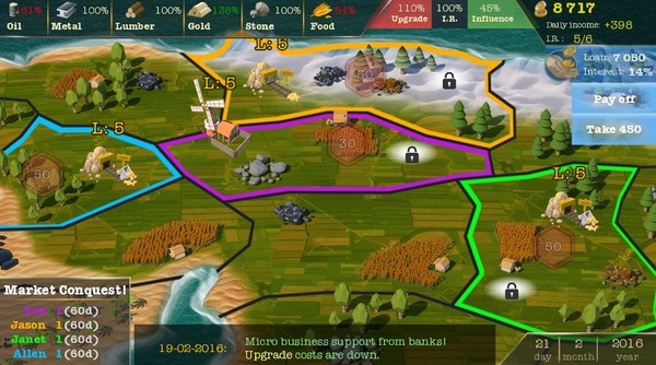 Screenshot z Economic Conquest Screenshot z Economic Conquest
