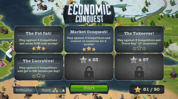 Screenshot z Economic Conquest Screenshot z Economic Conquest