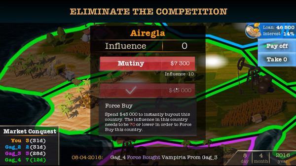 Screenshot z Economic Conquest Screenshot z Economic Conquest