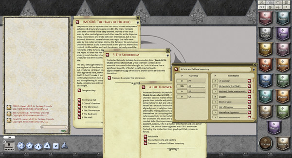 Fantasy Grounds - Mini-Dungeon #016: The Halls of Hellfire (PFRPG)
