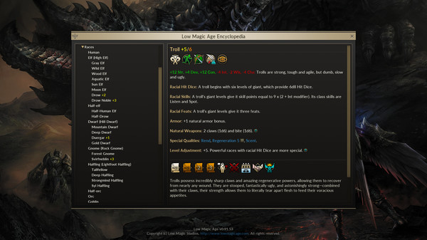 Screenshot z Low Magic Age