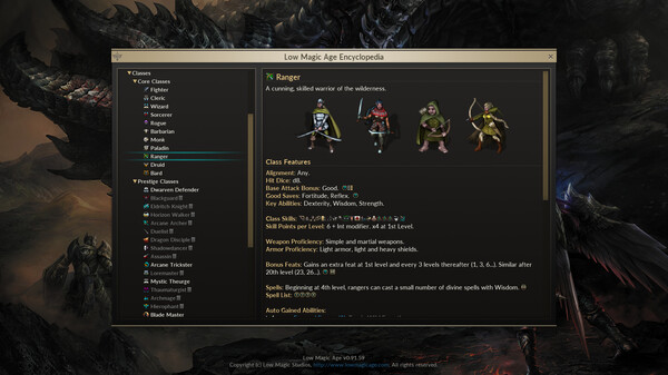 Screenshot z Low Magic Age