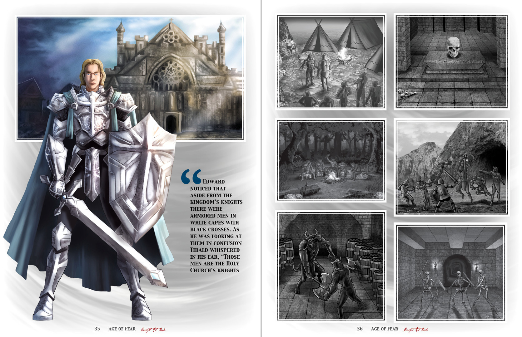 Age of Fear: Concept Art Book Featured Screenshot #1