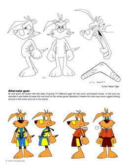 The Art of TY the Tasmanian Tiger