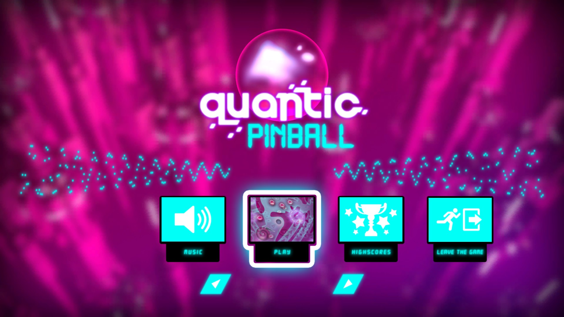Quantic Pinball screenshot #1