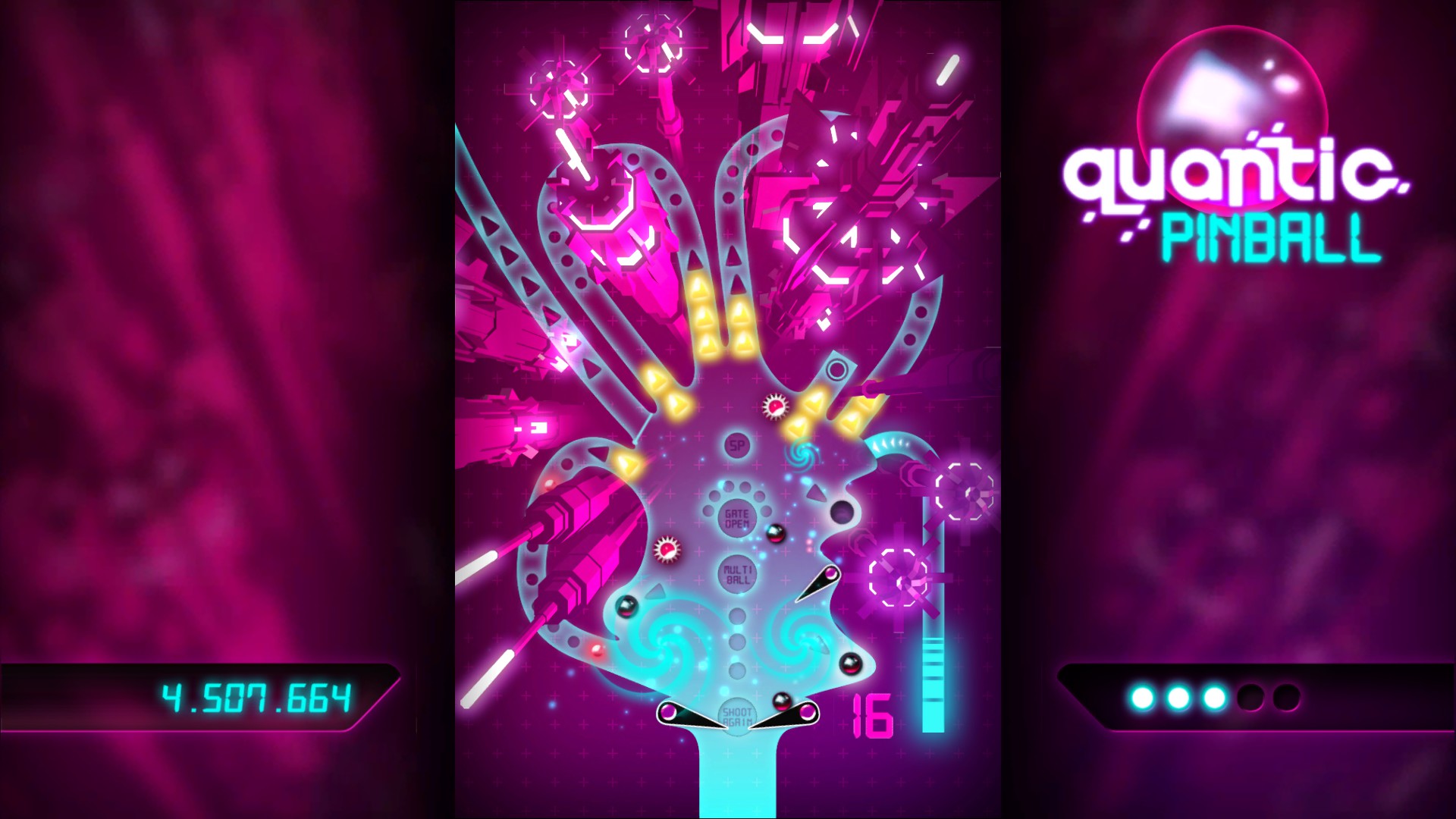 Quantic Pinball screenshot #3