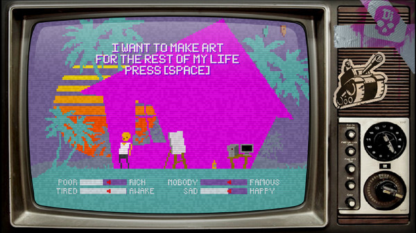 Screenshot z MAKE IT as an Artist