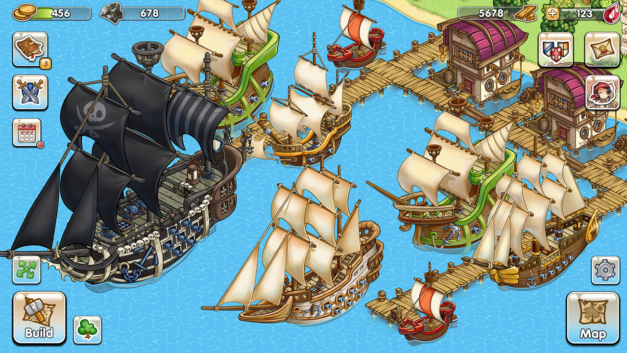 Pirates of Everseas screenshot #2