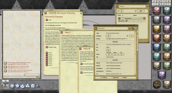 Fantasy Grounds - Mini-Dungeon #018: Neotomas' Paradise (PFRPG)