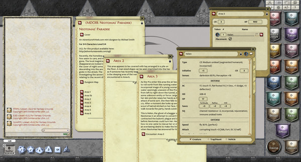 Fantasy Grounds - Mini-Dungeon #018: Neotomas' Paradise (PFRPG)