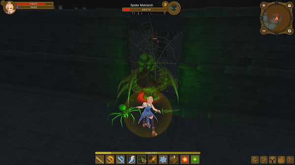 Screenshot z The Sorceress