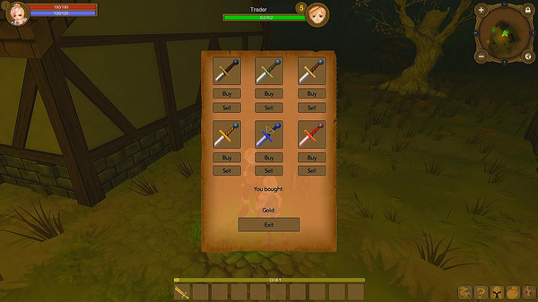 Screenshot z The Sorceress