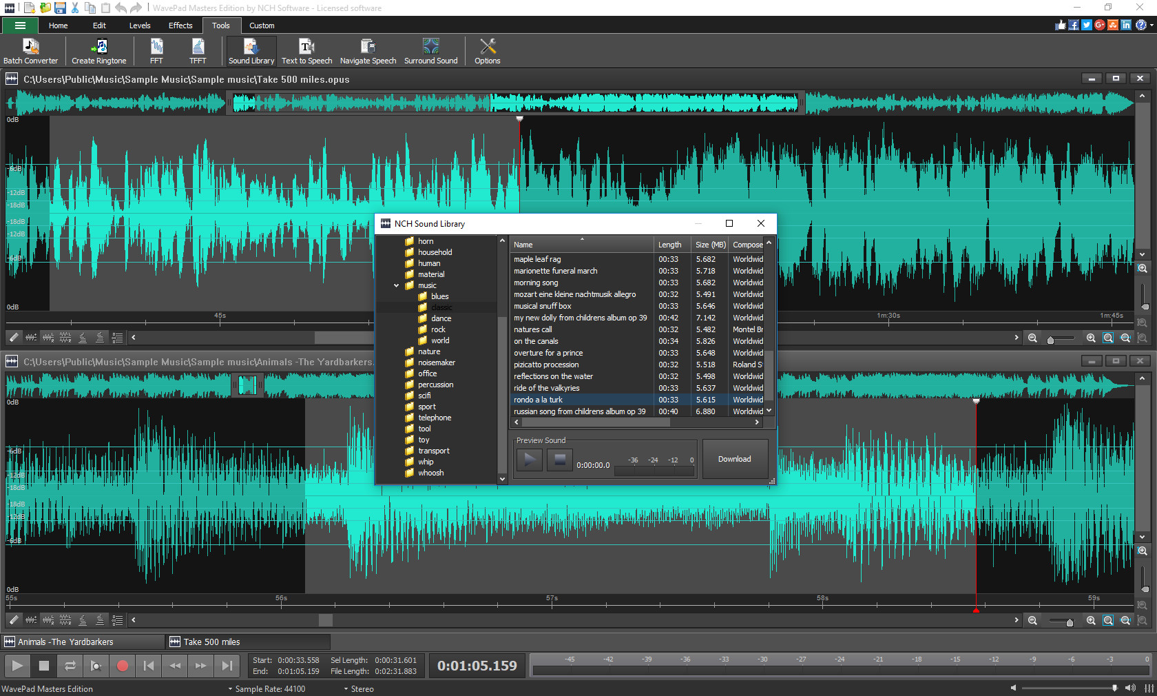 #4. WavePad Audio Editor (Steam) Av: NCH Software