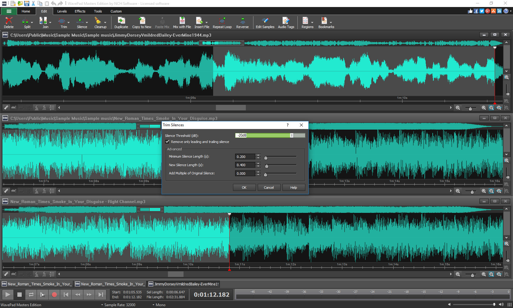 #6. WavePad Audio Editor (Steam) Av: NCH Software