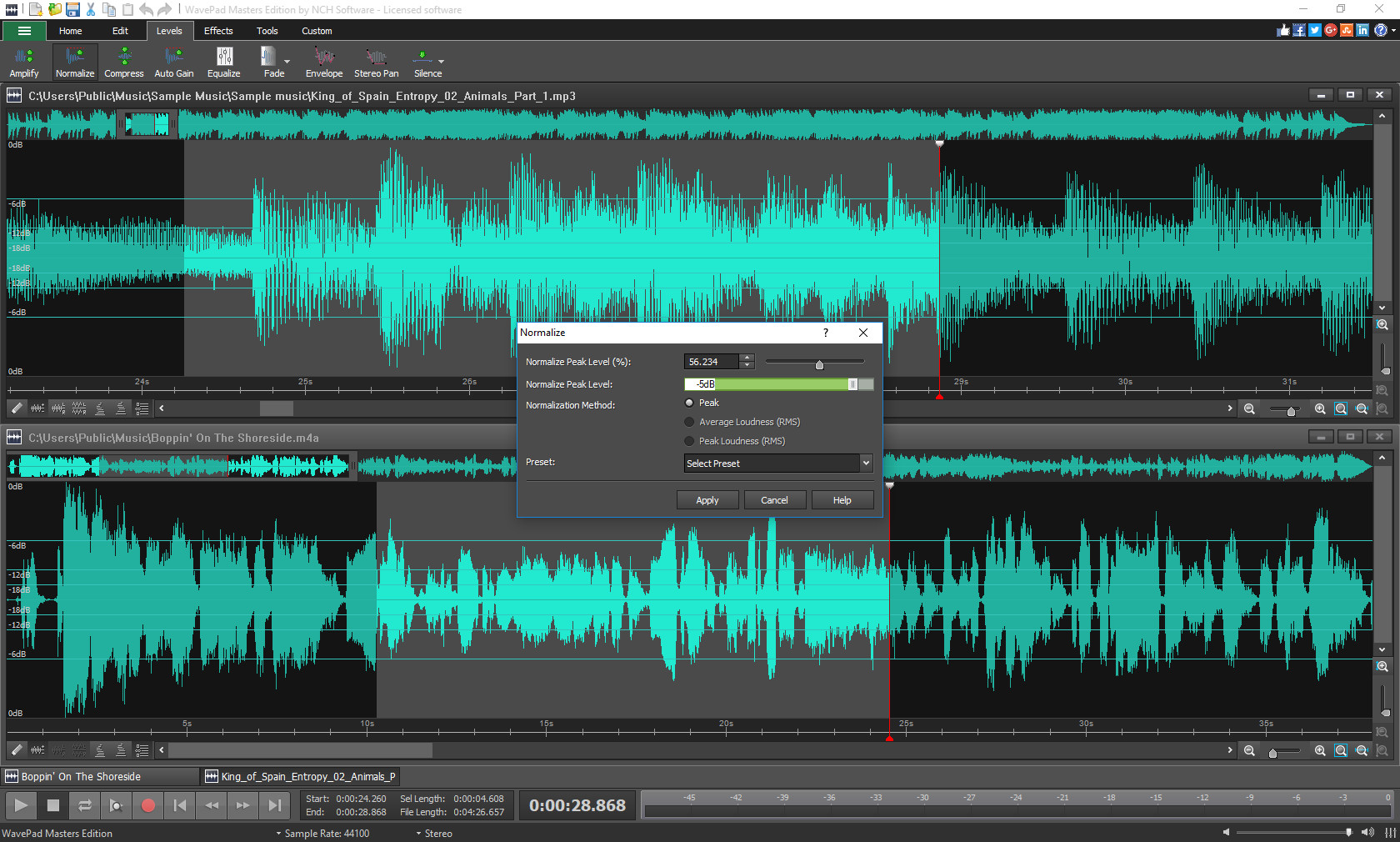 #2. WavePad Audio Editor (Steam) Av: NCH Software