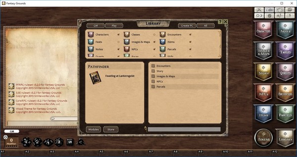 Fantasy Grounds - Feasting at Lanterngeist (PFRPG)