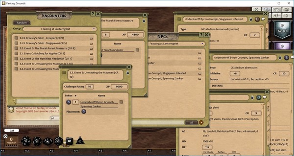 Fantasy Grounds - Feasting at Lanterngeist (PFRPG)