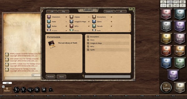 Fantasy Grounds - The Lost Library of Thoth (PFRPG)