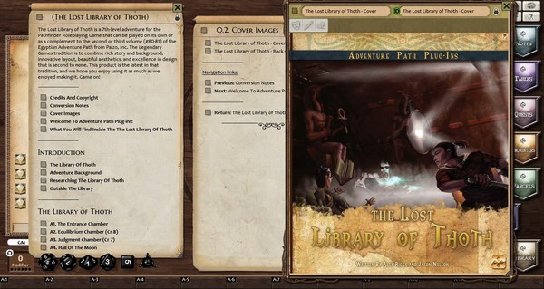 Fantasy Grounds - The Lost Library of Thoth (PFRPG)