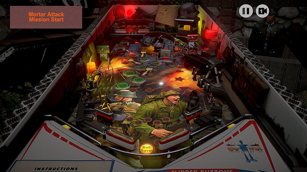 Screenshot z Retro Pinball