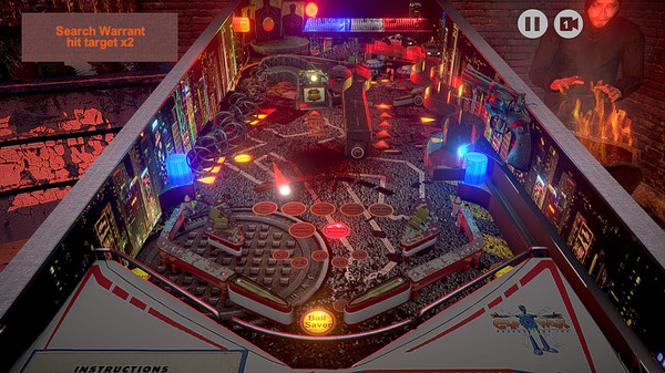 Screenshot z Retro Pinball