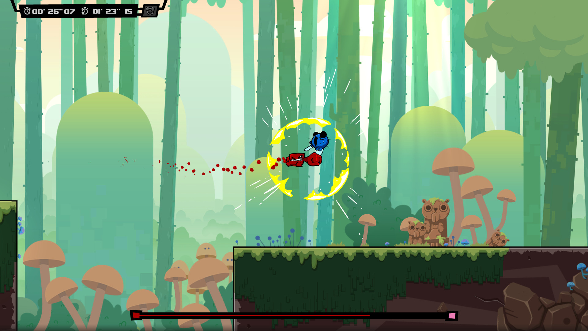 Steam：Super Meat Boy Forever